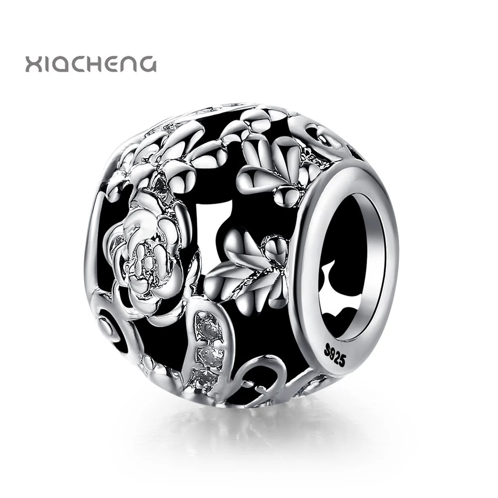 Hot Sale Silver Bead Fashion European Style Beads For Women Pandora Charms Bracelets & Bangles ...