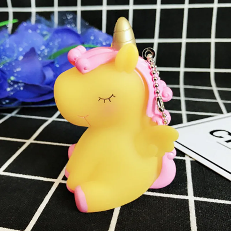 6 см Kawaii маленькие Две звезды Единорог плюшевый брелок милый мини мягкие животные