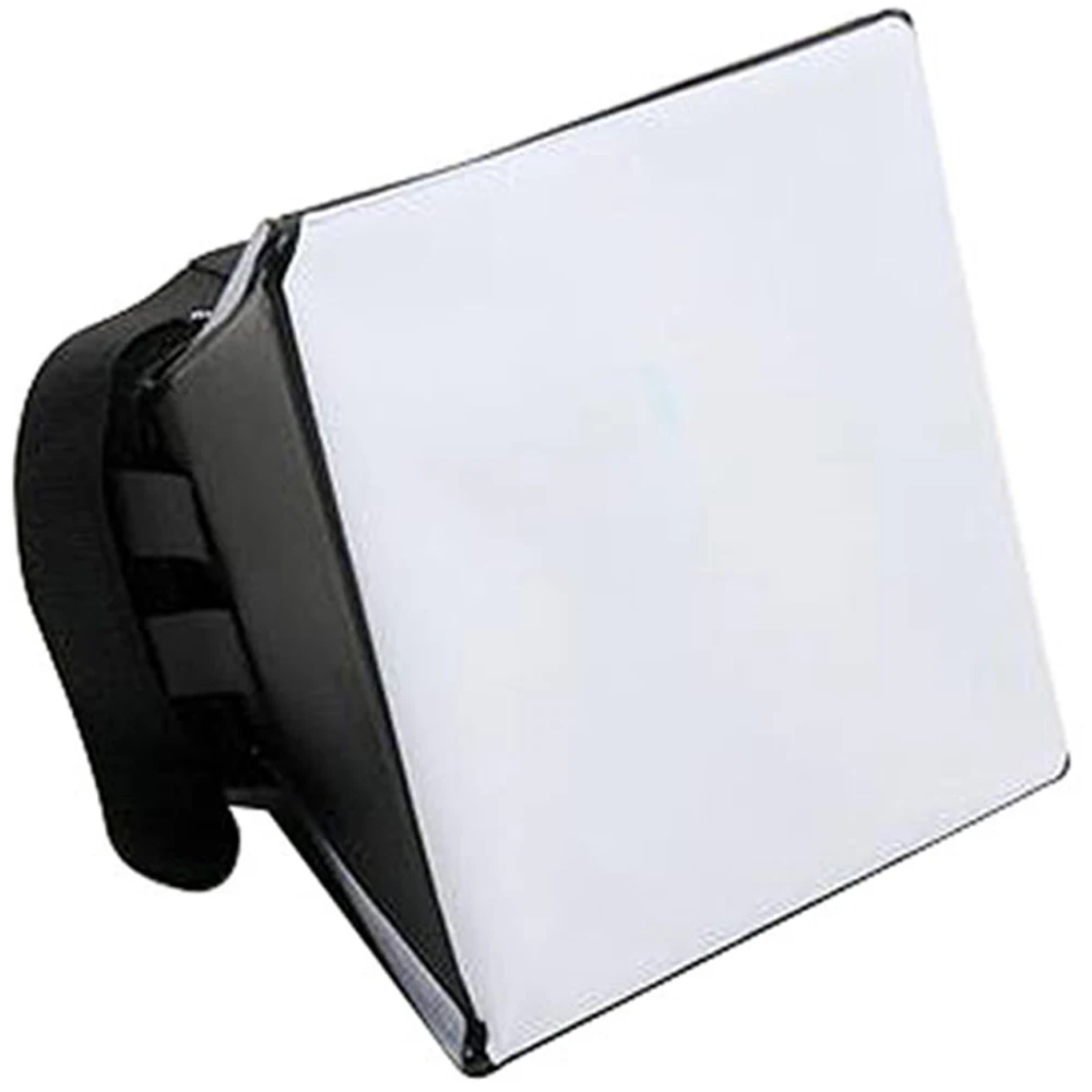Portable Photography Soft Box Kit Flash Diffuser Softbox for Canon