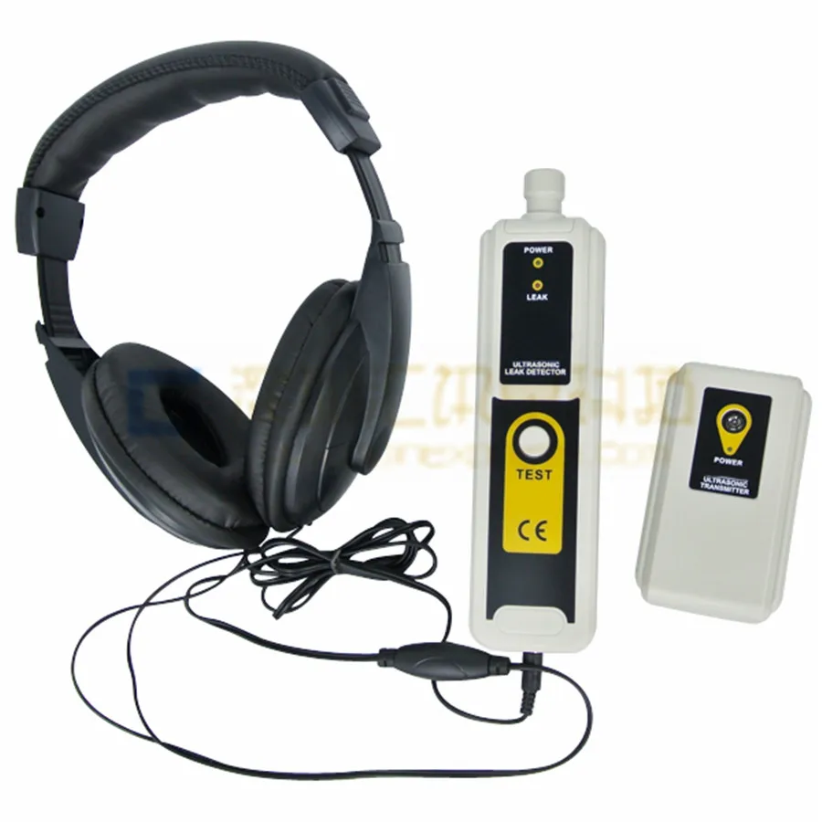 

Ultrasonic Gas Leak detector Transmitter Pressure Vaccum System Locator Detects Air Water Dust Leak Indicator
