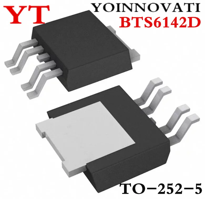 

10pcs/lot BTS6142D IC HIGH SIDE PWR SWITCH DPAK-5