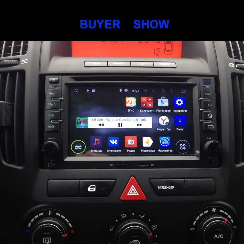 Excellent KANOR Octa Core Android 9.0 4g 2din car autoradio For KIA Sportage Cerato Sportage Ceed Sorento Rio GPS SatNavi Multimedia WIFI 1