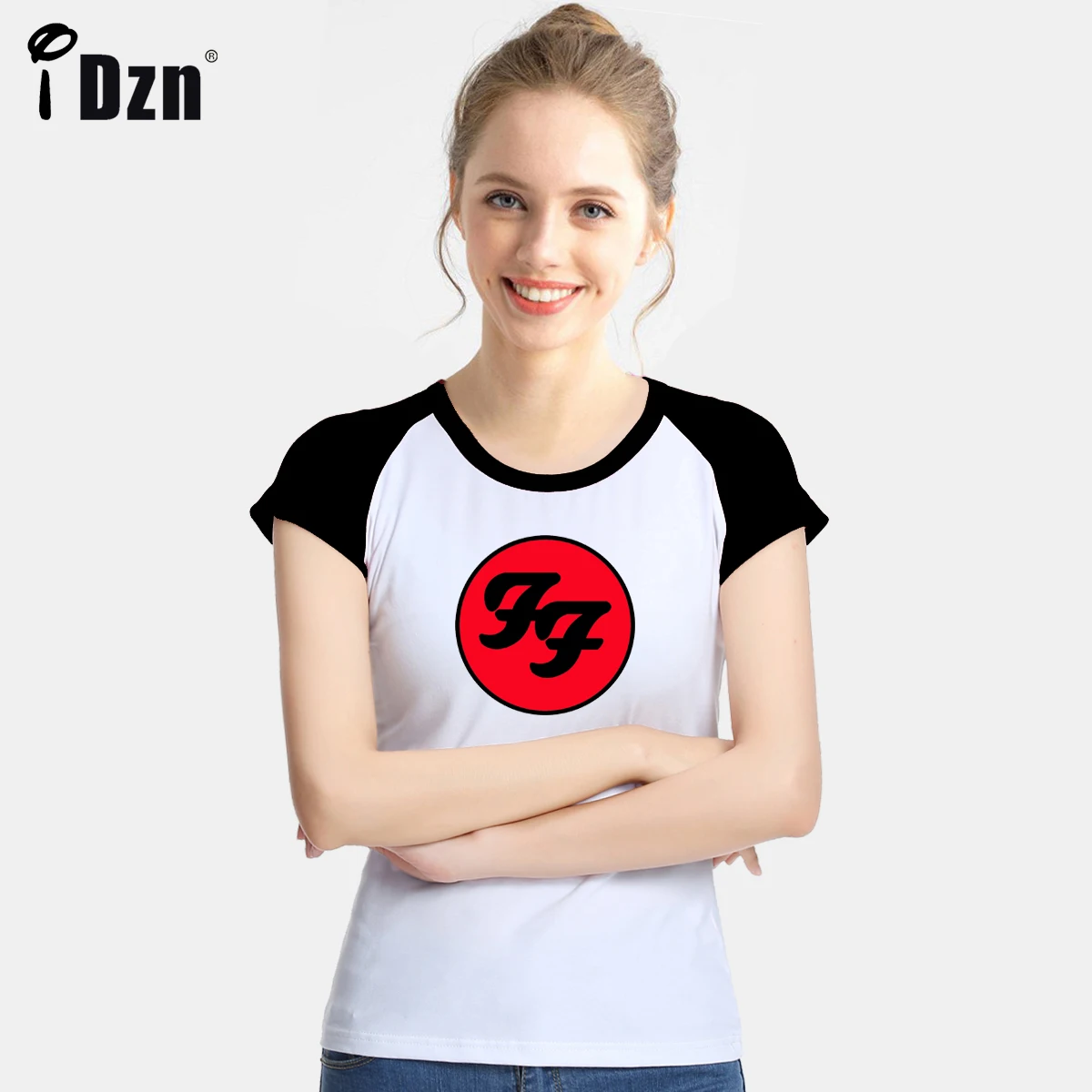 

Women Short Sleeve T-shirt 5SOS 5 Seconds of Summer Nirvana MUSE Fishbone Foo Fighters Hard Rock And Roll Band Printed Tees Tops