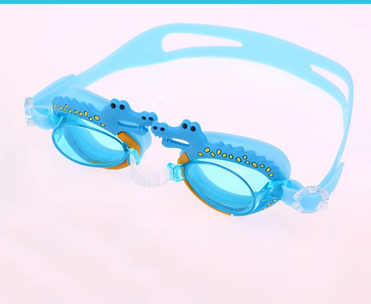 Прекрасные Мультяшные очки для плавания, Детские водонепроницаемые противотуманные очки с защитой от ультрафиолета, мягкие силиконовые очки для плавания, детские очки
