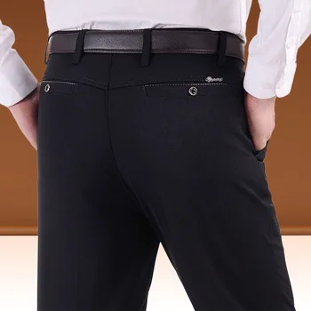 

2020 BOBO autumn/winter thick tall waist Men's casual pants loose trousers