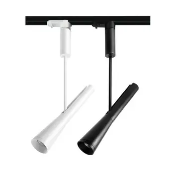 

Dimmable LED Rail Lighting 7W 15W 20W 30W COB LED Track Light Black/White Shell LED Ceiling Lamps LED Spotlight LED Wall light