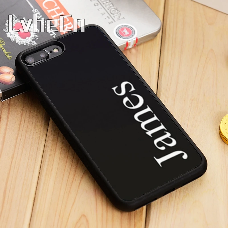 

LvheCn Personalised Initials Name Phone Case Cover For iPhone 5 6 6s 7 8 plus 11 pro X XR XS max Samsung S7 edge S8 S9 S10