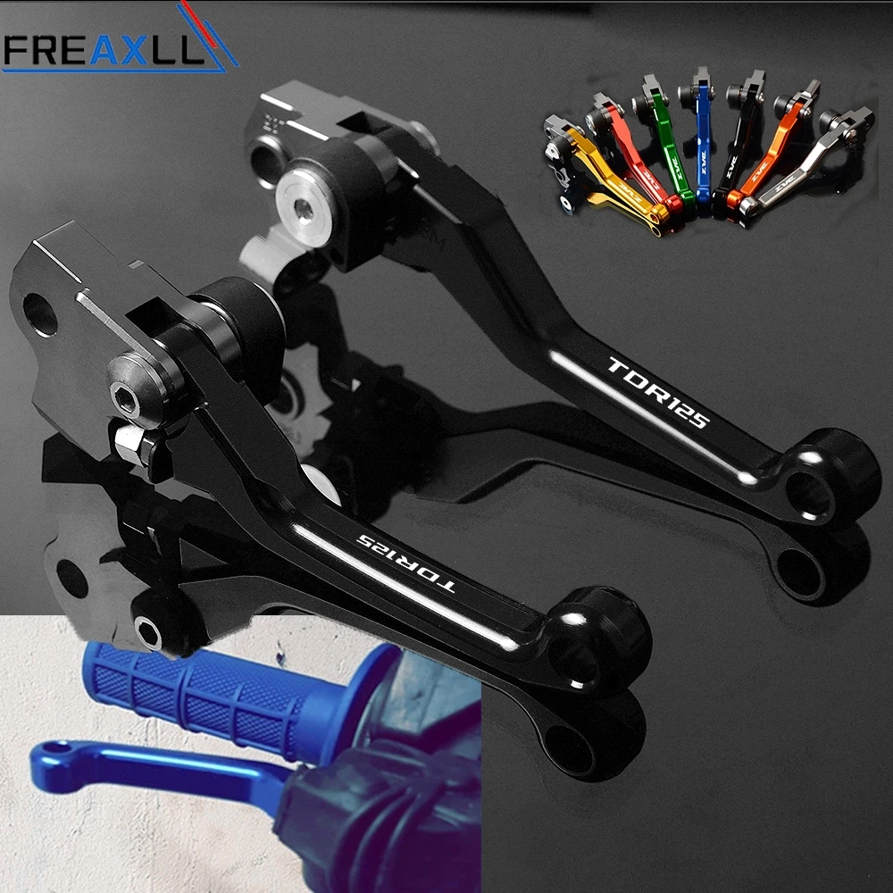 For YAMAHA TDR125 TDR 125 1991-2002 CNC Aluminum Motorbike Pivot Handle Levers Motorcycle Dirt Bike Brake Clutch Levers