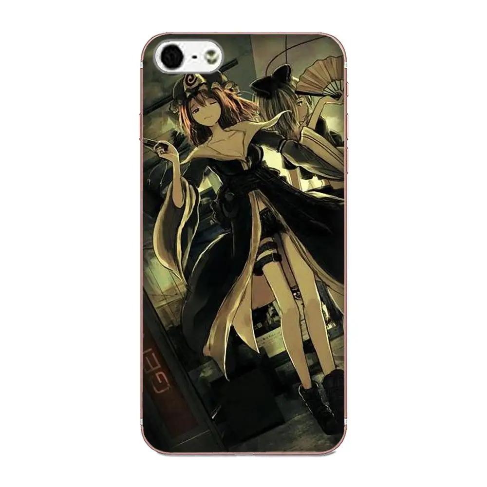 Мягкий резиновый чехол для телефона Huawei P8 P9 P10 P20 P30 Mate 7 8 9 10 20 Lite Plus Pro 2017 Touhou Project