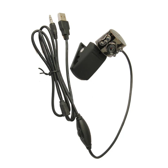 Хит 30,0 мегапиксельная USB 2,0 камера Веб-камера+ 6 светодиодный светильник Диммер 30 м HD веб-камера с микрофоном для ПК, компьютера, ноутбука, рабочего стола
