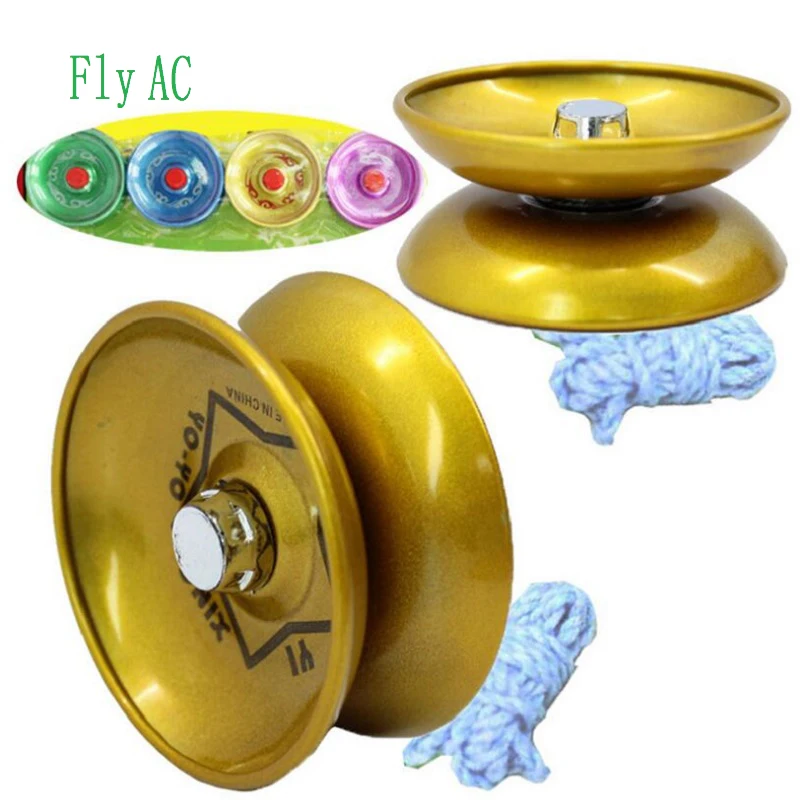 

Fly AC 1 pcs Classic Metal Alloy High Performance Professional Bearing yo yo ball Kids Education Toys Gift