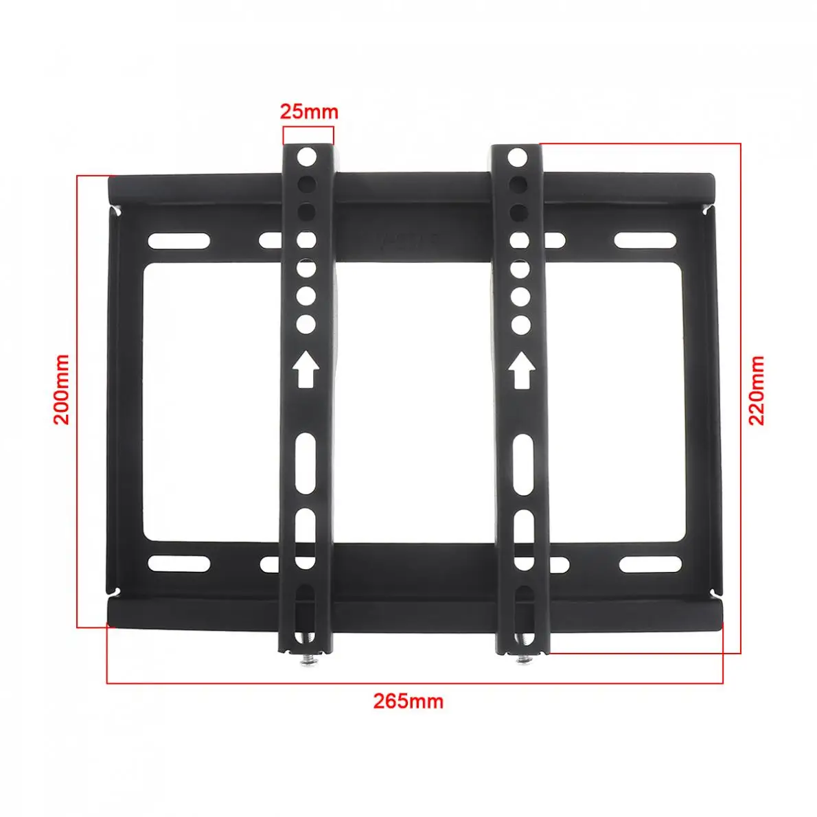 Универсальный 25 кг фиксированного типа ТВ настенное крепление плоский кронштейн Панель ТВ рамка для 14-42 дюймов ЖК-дисплей СВЕТОДИОДНЫЙ монитор плоская сковородка