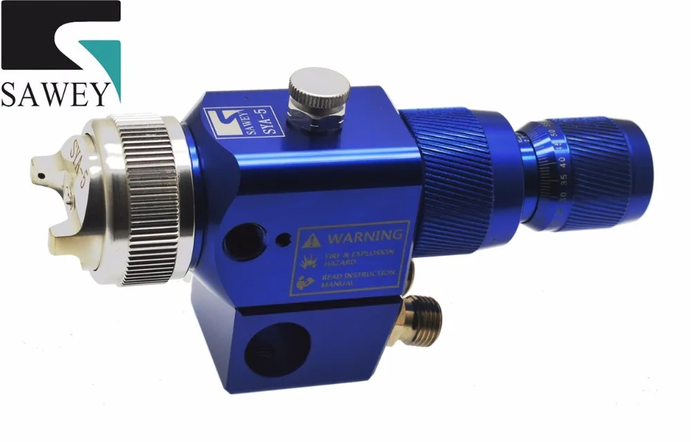 

SAWEY SYA-5 Automatic paint sprayer spray gun nozzle 0.7/1.1/1.4mm with micro turner WA-101,FREE SHIPPING