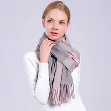 Winter Scarf Women Thicken Warm Scarves pashmina Wool Cashmere Scarf hijabs Shawl Female Wrap Pashmina Tassels Solid Scarf