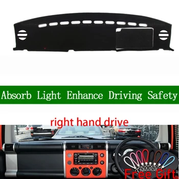 

For Toyota FJ Cruiser 2007 2008 2009 2010 2011 2012 2013 Right Hand Dashboard Cover Car Stickers Carpet Interior Accessories