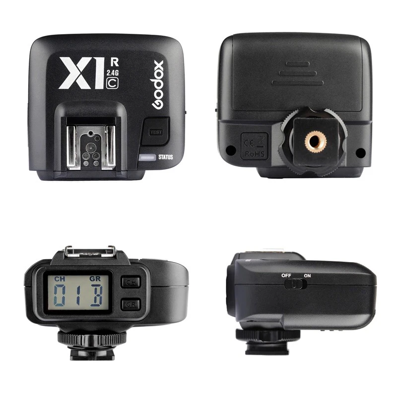 Godox X1 комплект ttl 2,4G беспроводной триггерный передатчик вспышки и приемник для Canon для Nikon для sony godoxTT685 V860 Вспышка speedlite