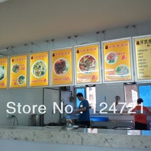 A3 Размеры кнопки меню дисплей с лайтбоксом, плакатов рамка Лайтбокс