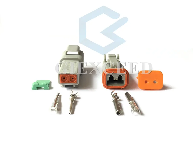 2 Sets Pin DT04-2P AT04-2P DT06-2S AT06-2S DT Series Waterprooof Auto Plug Car Connector For Deutsch | Автомобили и мотоциклы
