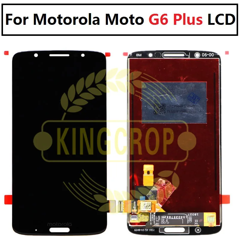 moto g6 plus lcd