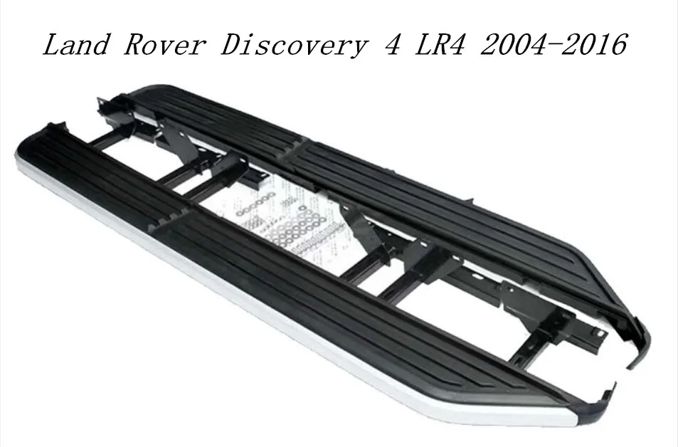 

JINGHANG Aluminum alloy + ABS Car Running Board Side Step Nerf Bar Guard Fits For Land Rover Discovery 4 LR4 2004-2016