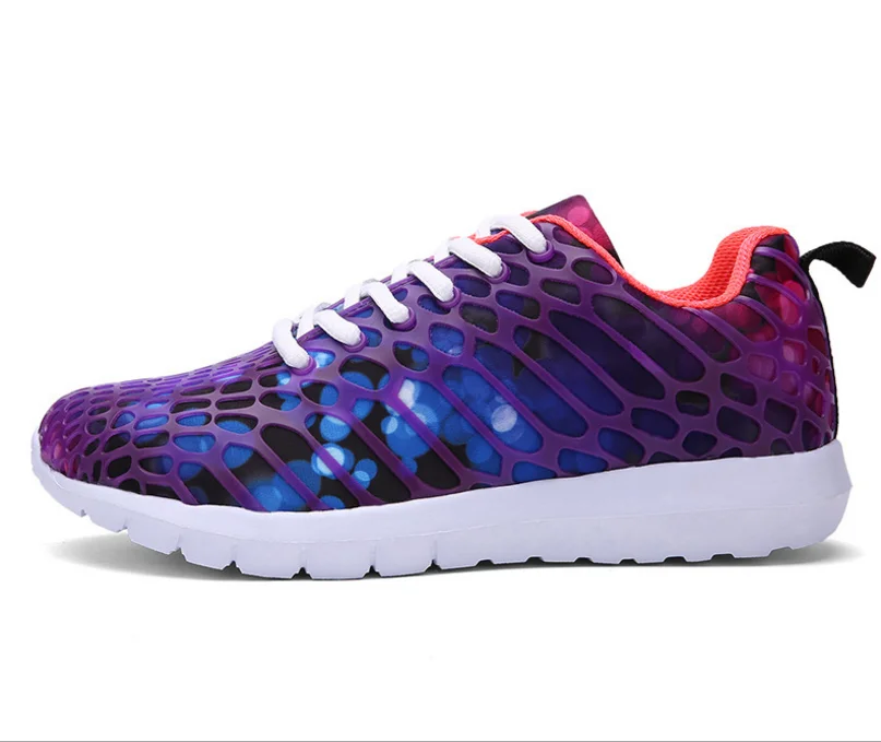 

2018 running shoes summer breathable sneakers men and women shoes tide camouflage mesh men's
