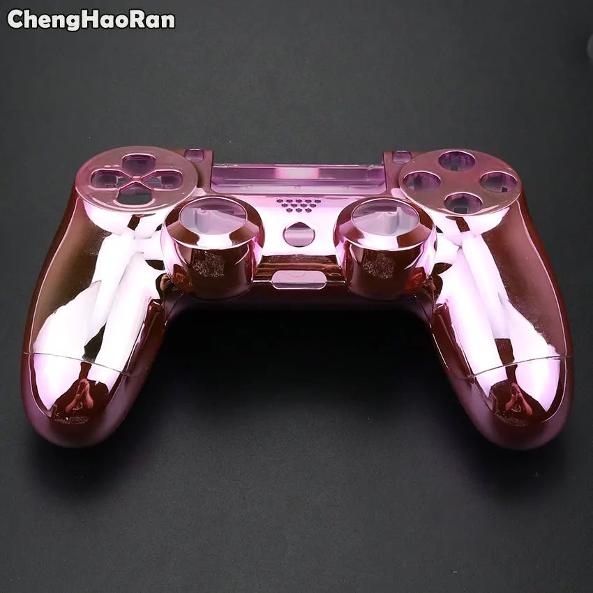 ChengHaoRan корпус покрытие чехол для playstation DualShock 4 для sony PS4 беспроводной геймпад контроллер - Цвет: Pink