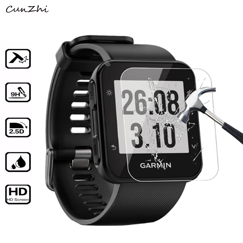 

2.5D 9H Explosion-proof Tempered Glass Protective For Garmin Forerunner 35 F35 Smart Watch Screen Protector Film