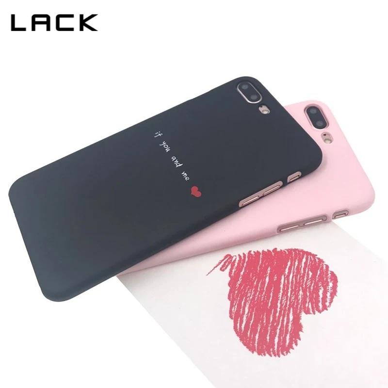 Модный чехол для телефона с буквенным принтом iphone 7 6 6s 8 Plus пары мультяшным