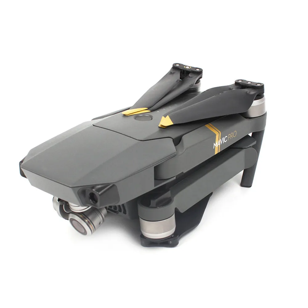 HIPERDEAL 2 пары DJI Mavic Pro Platinum 8331 малошумные быстросъемные пропеллеры золотые и серебряные для DJI Mavic Pro# M