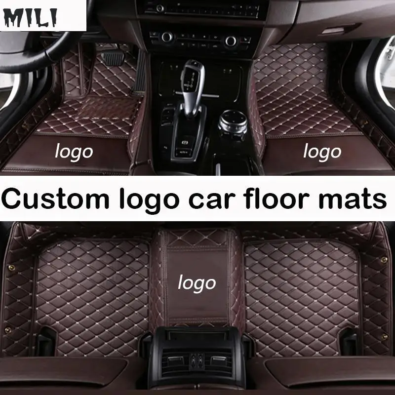

Mili Custom LOGO car floor mats for Dodge all models Dodge Journey 2009-2017 Challenger dodge ram 1500 auto accessories car mats