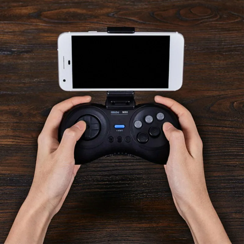 

For Android Phones Gamepad Stand Holder For M30 8 Bitdo Sega Controller Phone Clip With Adjustable Angle Mount Bracket New