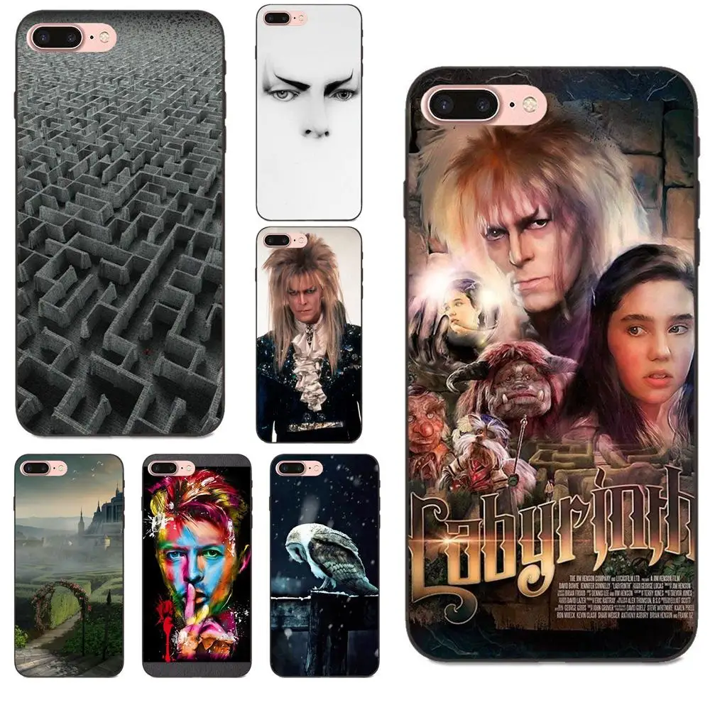 

For Samsung Galaxy Note 4 8 9 G313 S3 S4 S5 S6 S7 S8 S9 S10 Edge Plus Lite I9082 TPU Live Love Phone David Bowie Labyrinth Movie