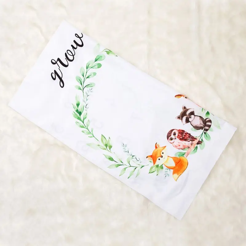 Детское одеяло-Ростомер для фотосъемки одеяло s фон ткань хлопок календарь мультфильм мальчик девочка ребенок обертывание