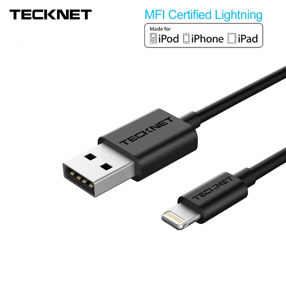 For MFI iPhone Cable Original 1M 8 Pin USB Cable Data Sync