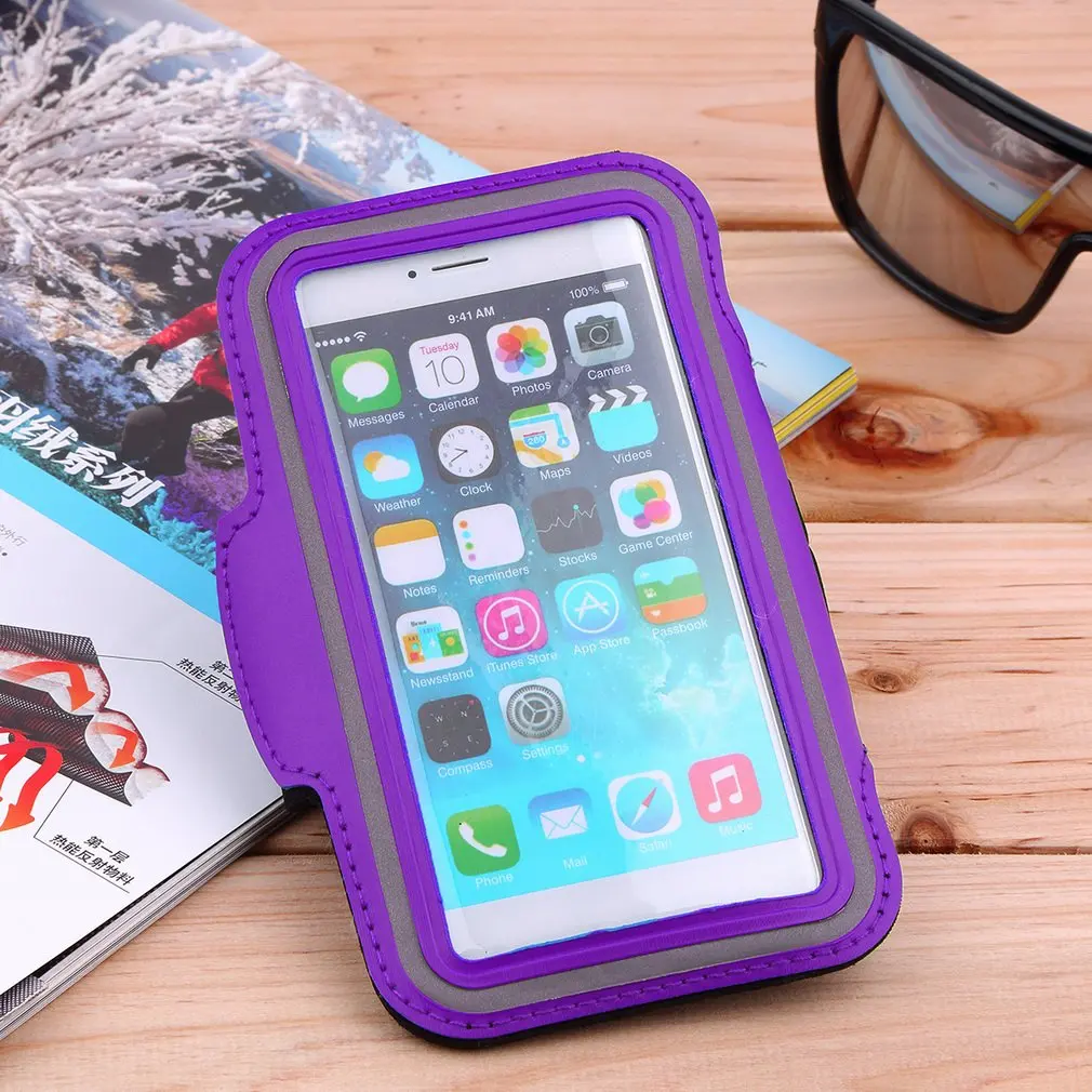 Beste Hot promotie Running Jogging GYM Armband Case voor iPhone 6 4.7 #039; #039;Cover Gym Arm Band Nylon Sport Cover Houder tas