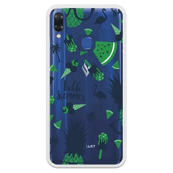 

Stand case costume drawing Hello Summer Blue WP007 for Vsmart Joy 1 Plus