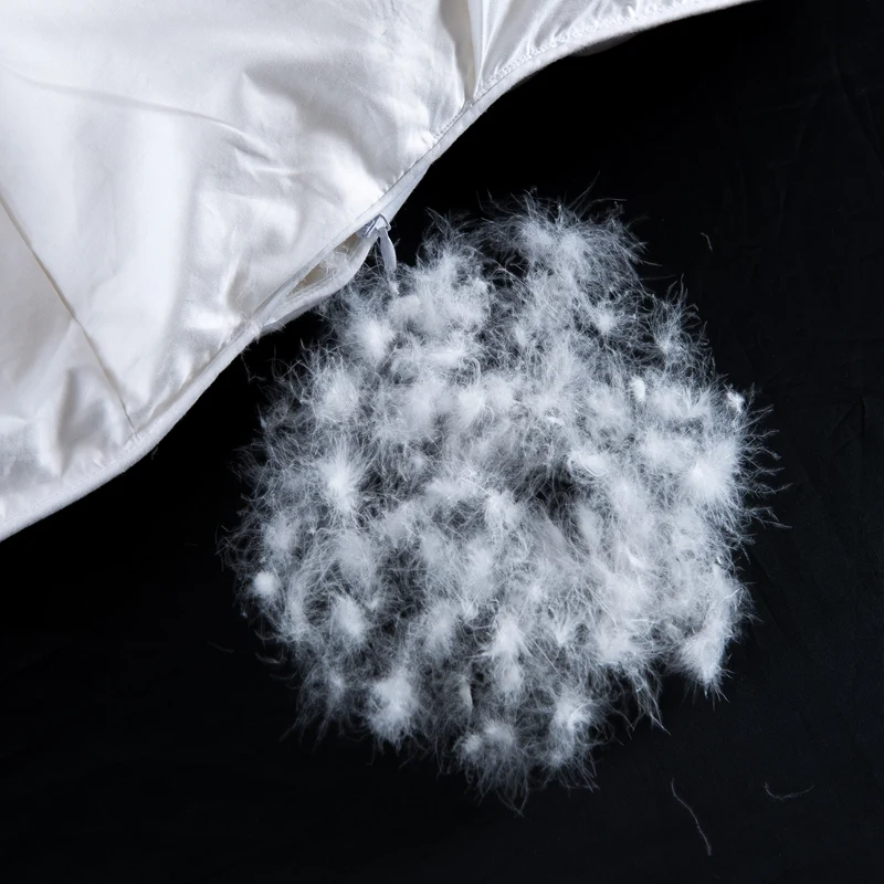 Tutubird белый роскошный хлеб одеяло заполнения гусиное утка Пух зимние теплые comferter Стёганое одеяло Одеяло с 2.7~ 4.9 кг наполнитель