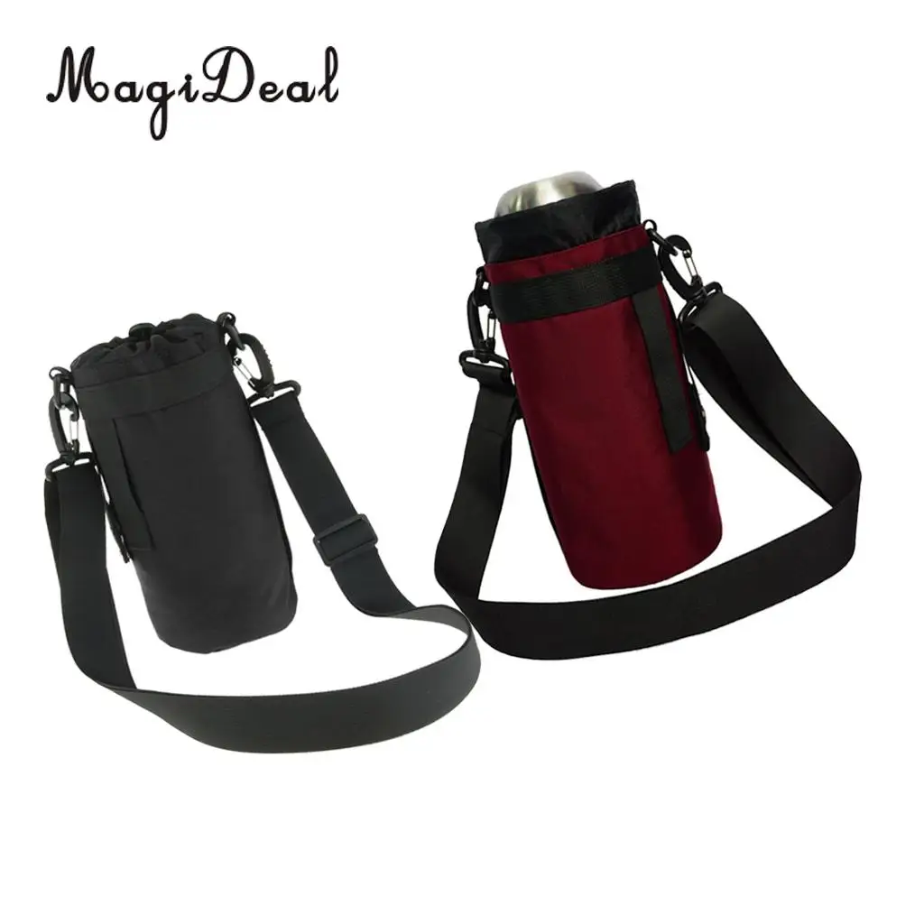 2pcs Molle 1.5L Water Bottle Holder Carry Pouch Sleeve Bag for Cycling Camping Hiking Trekking Travel