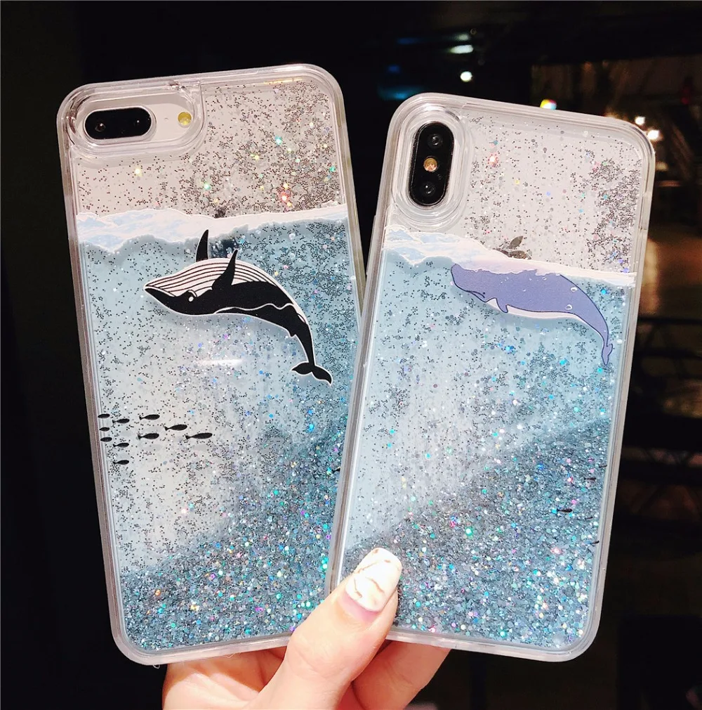 Quicksand For iphone 7 7 plus 8 8 plus X 6 6S 6 Plus Case  (5)
