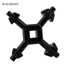 Walспереди 10 шт. черный цинковый сплав Аккумуляторный патрон ключ подходит дрель электроинструменты электрические четыре головки гаечный ключ Топ дрель ручной инструмент