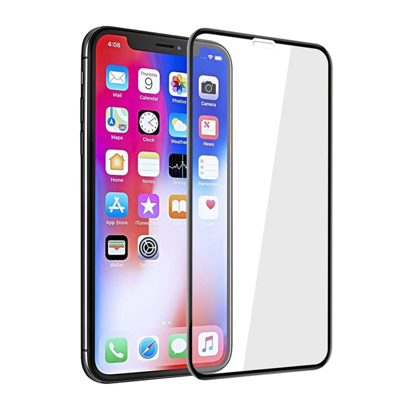 

Tempered Glass Screen ProtectorFor iPhone XS Max Front Film Protective Toughened Glass For iPhone XR X 8 7 6 6S Plus 5S 5 S SE