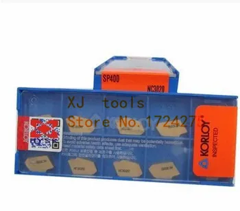 

10pcs SP400 NC3030 Parting off carbide inserts,Parting off Plates for SPB Parting Blade,Suitable for processing of Steel