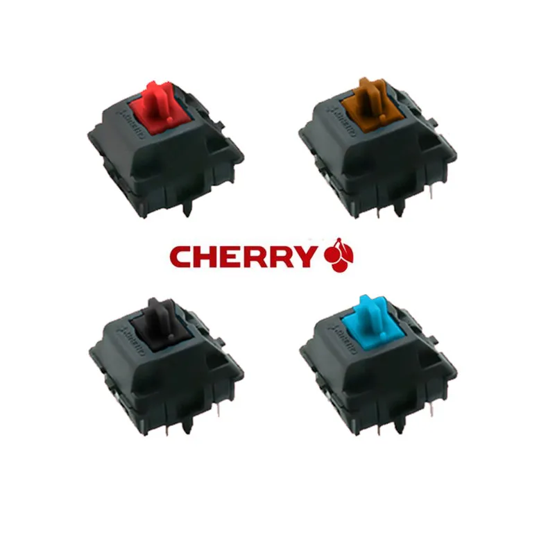 10 Pcs Mechanical Keyboard Cherry Original MX Switchs 3 Pin Feet 