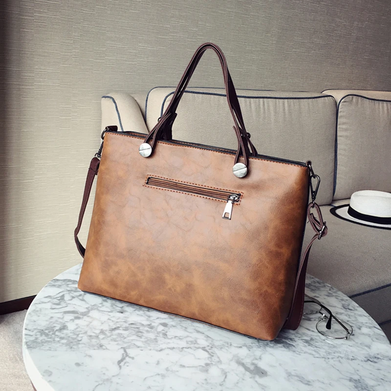 سيدة أعلى-حقائب بيد خمر حقائب النساء عارضة كبيرة حقيبة كتف حمل للبنات جيب خارج Crossbody أكياس حمل أكياس