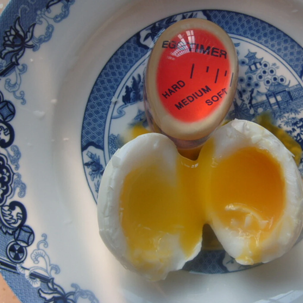 

New Colour Changing Egg Timer Perfect Boiled Eggs By Temperature Kitchen Helper