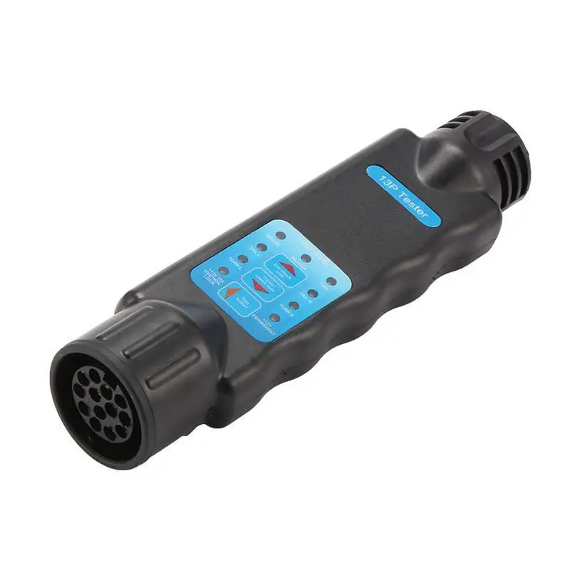 12 v инструмент диагностики 7/13 контактный фаркоп свет жгут тестером розетка с ROHS, утвержденных для автомобильный прицеп Caravan буксировки