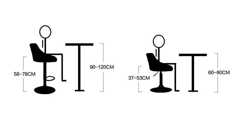 Простой дизайн барная стойка стул подъема вращающийся регулируемая высота барный стул из нержавеющей стали стента высокое качество Cadeira
