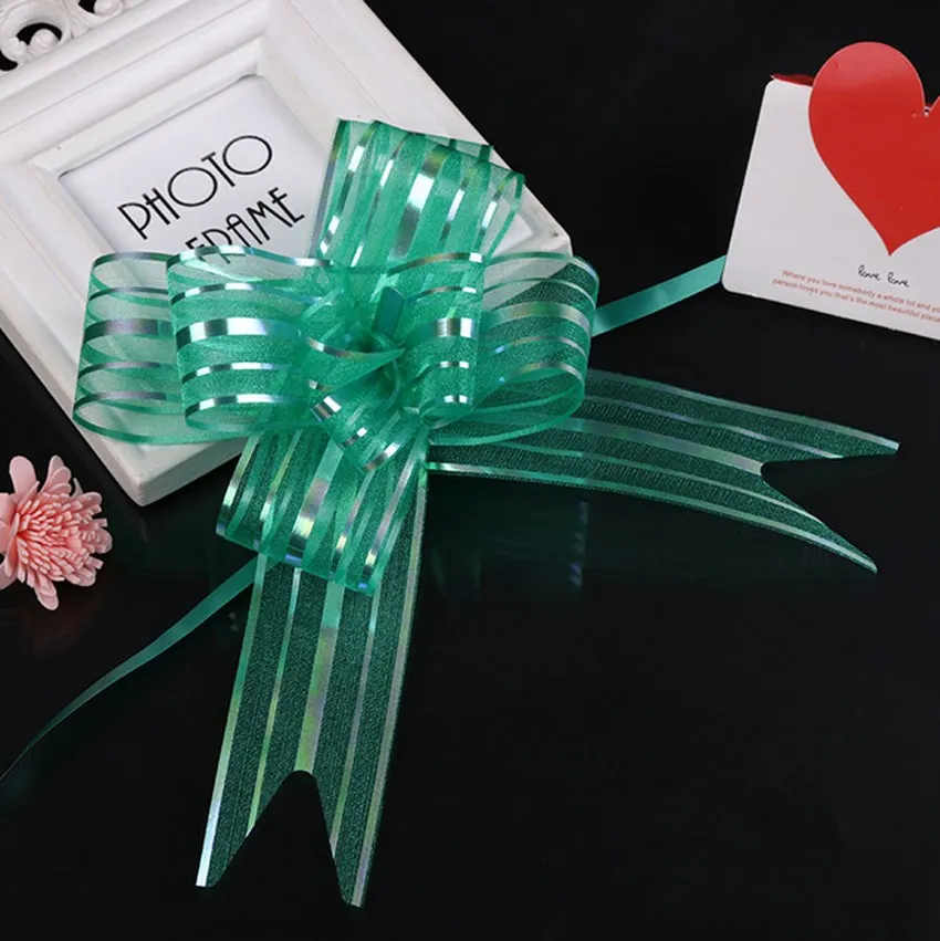 Лента из органзы для украшения автомобиля 10 шт.|decorate christmas tree ribbon|ribbon printerribbon decorated