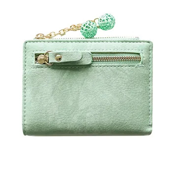 

Women Bag Simple Short Coin Card Holders Handbag womens wallets and purses porte feuille femme monnaie et carte cartera mujer