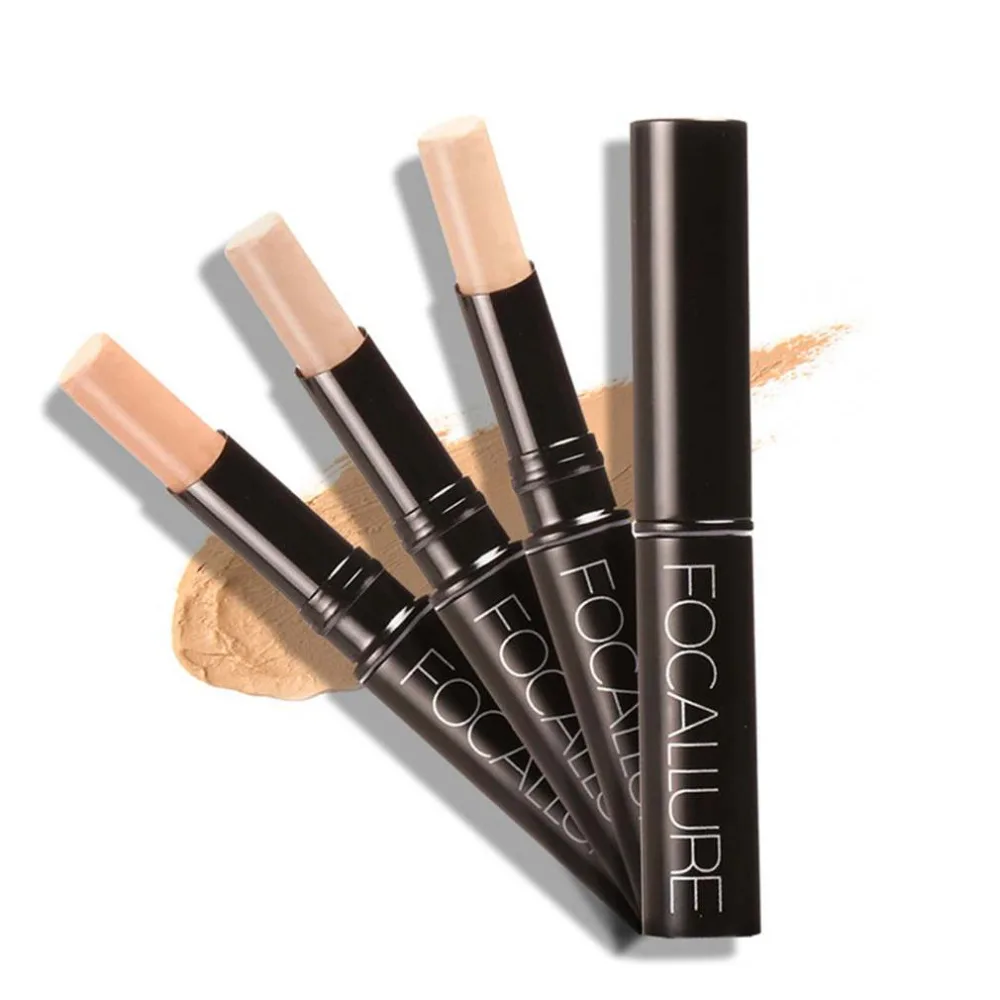 

FOCALLURE Women Facial Makeup Beauty Tools Contour Stick Creamy Highlighter Face Make up Concealer Full Cover Blemish quality
